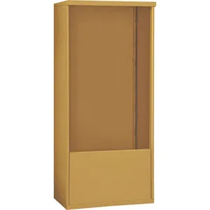 SALSBURY INDUSTRIES 3913D-GLD Free-Standing Enclosure for Double Column 13 Door Gold | AH3TDG 33LH88