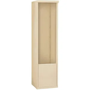 SALSBURY INDUSTRIES 3913S-SAN Free-Standing Enclosure for Single Column 13 Door Beige | AH3TAY 33LE69