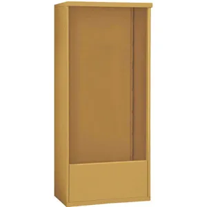 SALSBURY INDUSTRIES 3916D-GLD Free-Standing Enclosure for Double Column 16 Door Gold | AH3TDV 33LJ54