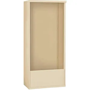 SALSBURY INDUSTRIES 3916D-SAN Free-Standing Enclosure for Double Column 16 Door Beige | AH3TDW 33LJ55