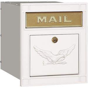 SALSBURY INDUSTRIES 4145E-WHT Column Mailbox Eagle Locking Pc White | AG3GMN 33KT06