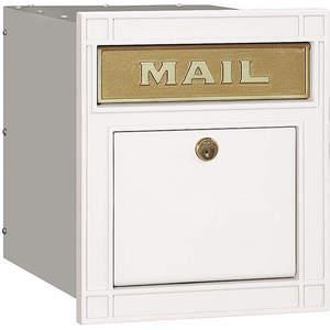 SALSBURY INDUSTRIES 4145P-WHT Column Mailbox Pail Locking Pc White | AG3GMT 33KT10