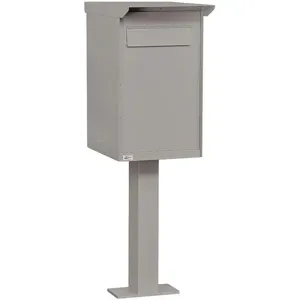 SALSBURY INDUSTRIES 4275PRM Pedestal Drop Box Regular Primer | AG3JBP 33LD81