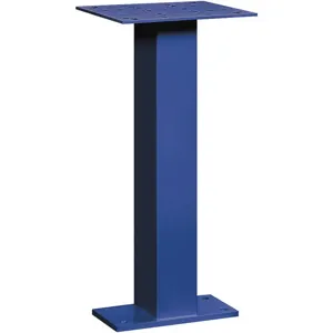 SALSBURY INDUSTRIES 4285BLU Pedestal Drop Box Blue 28-1/2 Inch | AG3GJU 33KR30