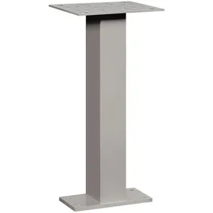 SALSBURY INDUSTRIES 4285GRY Pedestal Drop Box Gray 28-1/2 Inch | AG3GJV 33KR31