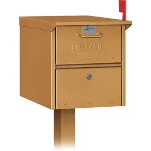 SALSBURY INDUSTRIES 4325D-BRS Mail Chest Aluminium Brass | AG3GMV 33KT12