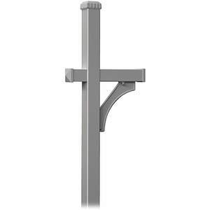 SALSBURY INDUSTRIES 4370D-NIC Deluxe Mailbox Post Nickel | AG3GQV 33KT78