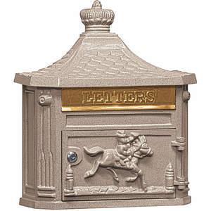 SALSBURY INDUSTRIES 4460BGE Victorian Mailbox Aluminium Beige | AH3RTT 33KR47