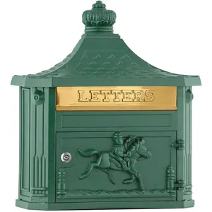 SALSBURY INDUSTRIES 4460GRN Victorian Mailbox Aluminium Green | AG3GKN 33KR49