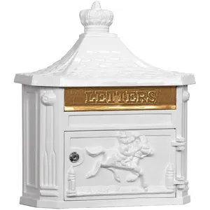 SALSBURY INDUSTRIES 4460WHT Victorian Mailbox Aluminium White | AG3GKP 33KR50