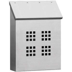 SALSBURY INDUSTRIES 4525 Traditional Mailbox Stainless Steel Decorative V | AG3GHW 33KP77