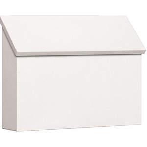 SALSBURY INDUSTRIES 4610WHT Traditional Mailbox Standard H White | AG3GGV 33KP15