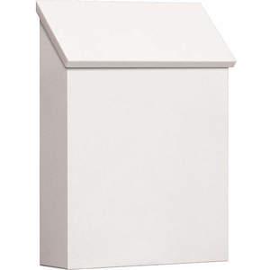 SALSBURY INDUSTRIES 4620WHT Traditional Mailbox Standard V White | AG3GHD 33KP23