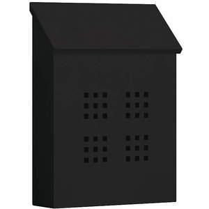 SALSBURY INDUSTRIES 4625BLK Traditional Mailbox Decorative V Black | AG3GHF 33KP25