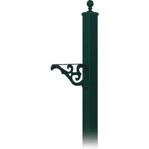 SALSBURY INDUSTRIES 4845GRN Dekorativer Briefkastenpfosten grün 85 Zoll Höhe | AG3GNR 33KT32