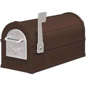 SALSBURY INDUSTRIES 4855E-BZS Rural Mailbox Eagle Bronze/silver | AG3GNX 33KT37