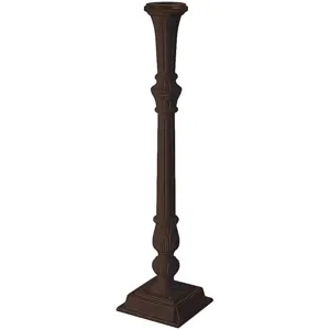 SALSBURY INDUSTRIES 4890BRZ Classic Mailbox Post Bronze 3-1/2 Inch | AG3GRP 33KT96