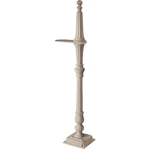 SALSBURY INDUSTRIES 4891BGE Classic Mailbox Post Beige 58 Inch Height | AG3GUV 33KU48