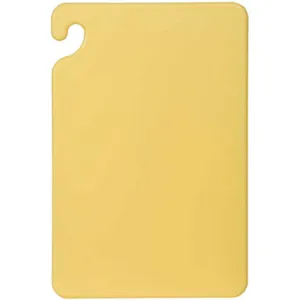 SAN JAMAR CB121812YL Cutting Board 12 x 18 Yellow | AE7XBR 6AZU7 / CB121812YLGR