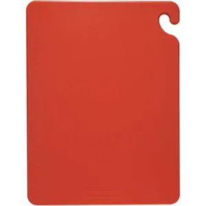 SAN JAMAR CB152012RD Cutting Board 20 x 15 x 1/2 Inch Red | AF3WTT 8DT02