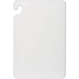 SAN JAMAR CB152012WH Cutting Board 20 x 15 x 1/2 Inch White | AF3WRU 8DRF5