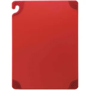 SAN JAMAR CBG182412RD Cutting Board 18 x 24 Red | AE7XCY 6AZY0 / CBG182412RDGR