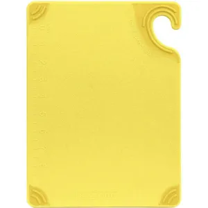 SAN JAMAR CBG912YL Cutting Board Yellow 12 x 9 Inch | AA4ZMZ 13L843