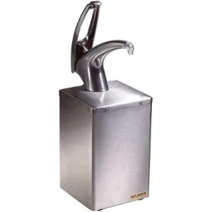 SAN JAMAR P4800 Condiment Pump With Box Chrome Stainless | AE7ZVZ 6CAH5