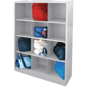 SANDUSKY LEE IC00461866-05 Cubbie Cabinet Dove Gray 46 Inch Width x 18 Inch Depth | AH9AJT 39EY45