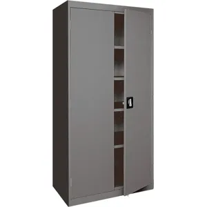 SANDUSKY LEE EA4R462472-02 Storage Cabinet Charcoal Welded 72 Inch Height | AE3GAP 5DCG7