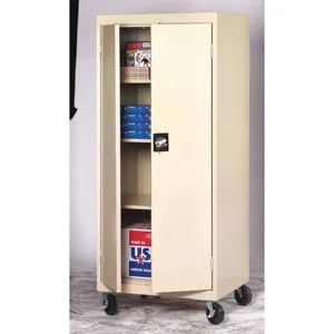 SANDUSKY LEE TA4R 362472-07 Mobile Storage Cabinet 78 x 36 x 24 Inch Putty | AF4PNQ 9EVR6