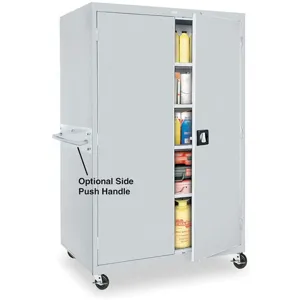 SANDUSKY LEE TA4R462472-05 Mobile Storage Cabinet Dove Gray | AD6VZP 4BE64