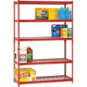 SANDUSKY LEE UR184872-R Shelving Open Freestanding Steel 72 | AH9AJY 39EY55