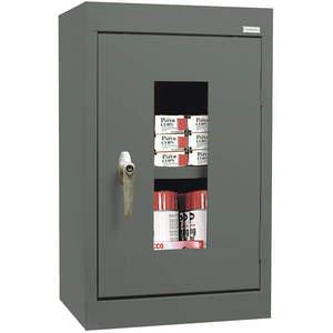 SANDUSKY LEE WA1V161226-02 Storage Cabinet 16 inch width Charcoal | AH9AHA 39EX99