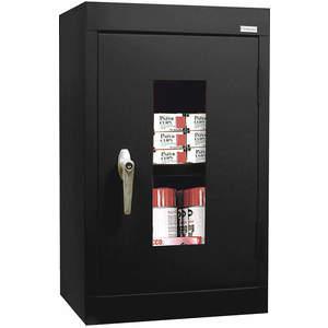 SANDUSKY LEE WA1V161226-09 Storage Cabinet 16 inch width Black | AH9AHD 39EY03