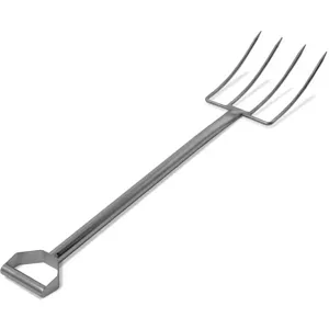 SANI-LAV 2073 Stainless Steel Fork 4 Tines 12 In | AE2HUM 4XKY7