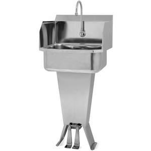 SANI-LAV 503L Handwaschbecken mit Wasserhahn 19 Zoll Länge 18 Zoll Breite | AD3LTZ 40D705