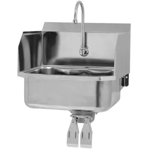 SANI-LAV 507L Hand Sink With Faucet 19 Inch Length 18 Inch Width | AD3LTQ 40D696