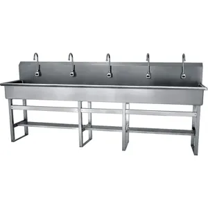 SANI-LAV 510FA Wash Station 100 inch length 20 inch width 18 inch Height | AH2HAT 28DV89