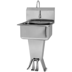 SANI-LAV 521L Hand Sink With Faucet 21 Inch Length 20 Inch Width | AD3LUH 40D713