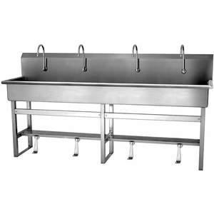 SANI-LAV 58F1 Wash Station 80 inch length 20 inch width 45 inch Height | AG9ZTZ 23PH39