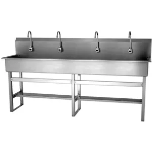 SANI-LAV 58FAL Wash Station 80 Inch Length 20 Inch Width 45 Inch Height | AD3LVN 40D741