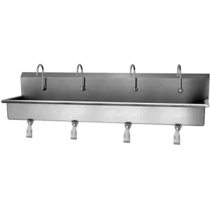 SANI-LAV 58W1 Wash Station 80 inch length 20 inch width 18 inch Height | AG9ZUC 23PH43