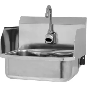 SANI-LAV ES2-607L Hand Sink 16 Inch Length 15-1/4 Inch Width 13 Inch Height | AD3LUR 40D721