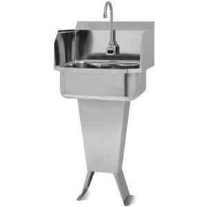SANI-LAV ESB2-503L Handwaschbecken mit Wasserhahn 19 Zoll Länge 18 Zoll Breite | AD3LUC 40D708