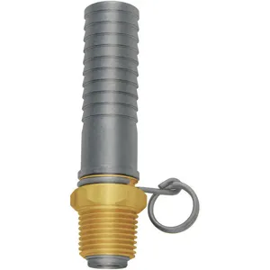 SANI-LAV N15 Swivel Hose Adapt Brass 1/2mnpt 3-7/8 L | AA8FTB 18D883