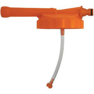 SANI-LAV N2FS4L Desinfektionsdeckel-Set aus orangefarbenem Kunststoff | AD4GLG 41J436
