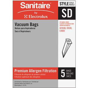 SANITAIRE 63262B Disposable Vacuum Bag Sd Pk5 | AB3HPX 1TGZ6