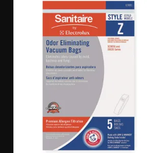 SANITAIRE 63881 Bag Z Paper Non-reusable - Pack Of 5 | AC3CKD 2RKW7