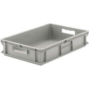 SCHAEFER EF6420.GY1 EF Stacking Container 24 x 16 x 17 Gray | AD9WNQ 4VL90